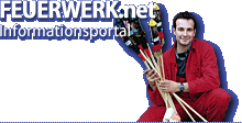Pyrotechniker Markus Klatt