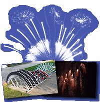 Feuerwerke und andere Pyrotechnik-Veranstaltungen