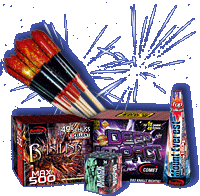 Kleinfeuerwerk und Silvesterfeuerwerk