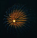 Schweifsterne gold zu blau